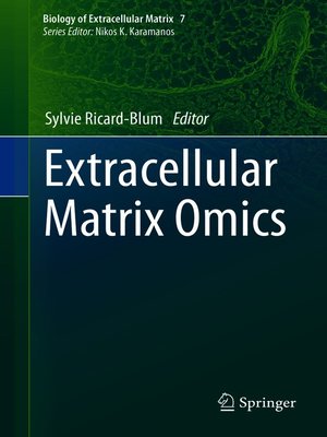 cover image of Extracellular Matrix Omics